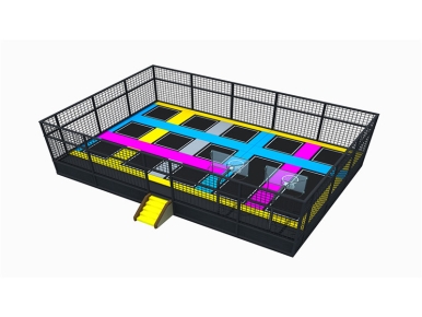 小型蹦床公园106平